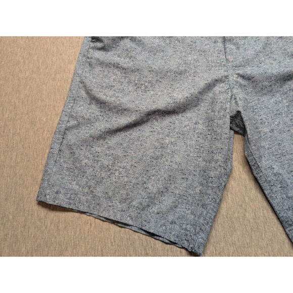 Free Planet Light Blue Print Shorts Size 36 inches 9 Inch Inseam - Picture 3 of 8
